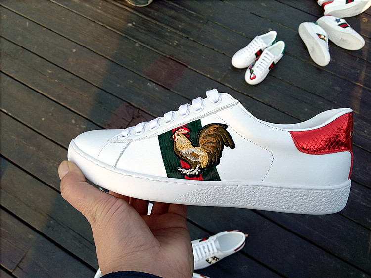 GC Ace Embroidered Cock Pattern